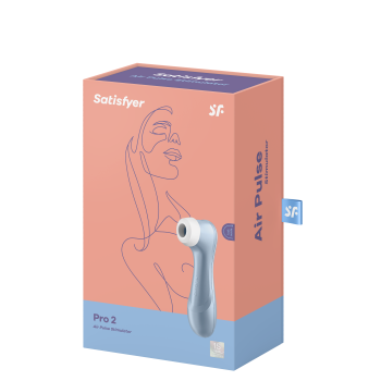 Вакуумный клиторальный стимулятор SATISFYER PRO 2 GENERATION 2 BLUE