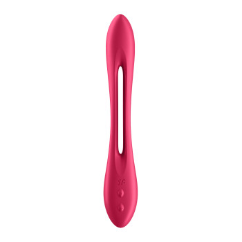 Гнущийся универсальный вибратор (эрекцинное кольцо) SATISFYER ELASTIC JOY RED