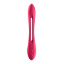 Гнущийся универсальный вибратор (эрекцинное кольцо) SATISFYER ELASTIC JOY RED