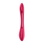 Гнущийся универсальный вибратор (эрекцинное кольцо) SATISFYER ELASTIC JOY RED
