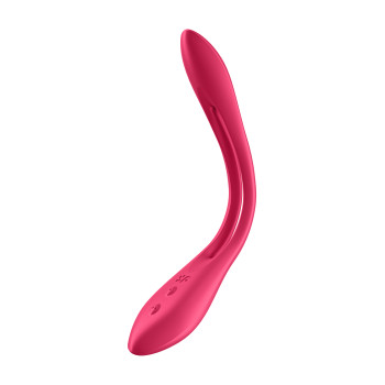 Гнущийся универсальный вибратор (эрекцинное кольцо) SATISFYER ELASTIC JOY RED