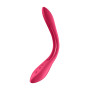 Гнущийся универсальный вибратор (эрекцинное кольцо) SATISFYER ELASTIC JOY RED