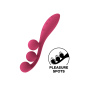 Мультивибратор Satisfyer Tri Ball 1 с тремя моторами, розовый