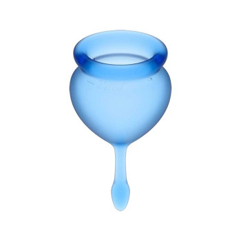 Менструальні чаші Satisfyer Feel good Menstrual Cup (dark blue)