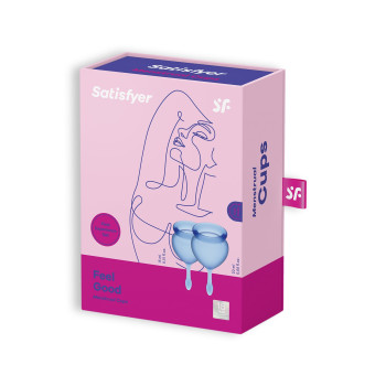 Менструальні чаші Satisfyer Feel good Menstrual Cup (dark blue)