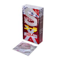 Супертонкі латексні презерваїви Sagami Xtreme Cola flavor 3 шт