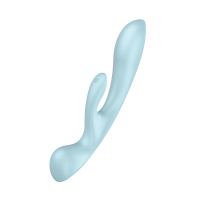 Вибоатор кролик SATISFYER TRIPLE OH LIGHT BLUE