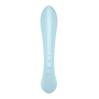 Вибратор кролик Satisfyer Triple Oh с тремя моторами, голубой