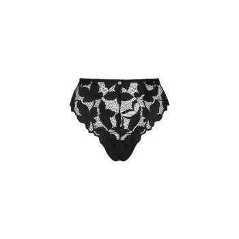 Трусики с узорами Obsessive Editya черный, XS/S