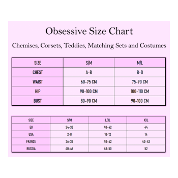 Боді Obsessive B123 L/XL
