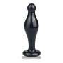 Стеклянная Анальна пробка 4,5" Glass Romance Black
