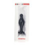 Стеклянная Анальна пробка 4,5" Glass Romance Black