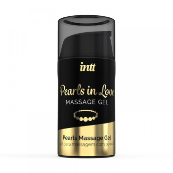 Набор для интимного массажа Intt Pearls in Love, 15 мл, с гелем и жемчужным ожерельем