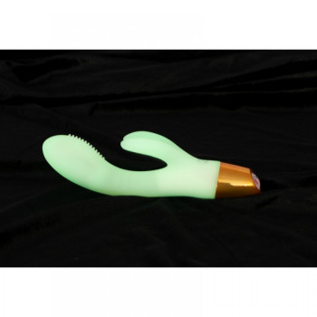 Вибратор кролик GITD Rabbit Vibrator, светится в темноте