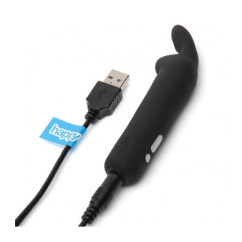 Міні вібратор Happy Rabbit Rechargeable Bullet BLACK