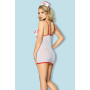Костюм медсестри сексі Sunspice L/XL, 3 предмети, білий