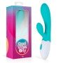 GVO002 Вібратор-кролик Blis Good Vibes Only, силіконовий, блакитний, 20 х 3.2 см