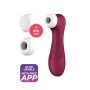 Вакуумный смарт стимулятор Satisfyer Pro 2 Generation 3 Liquid Air Technology, бордовый