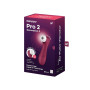 Вакуумный смарт стимулятор Satisfyer Pro 2 Generation 3 Liquid Air Technology, бордовый