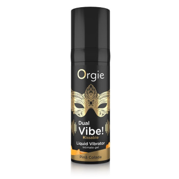 Рідкий вібратор коктейль Піна Колада DUAL VIBE!, 15 мл Orgie (Бразилія-Португалія)