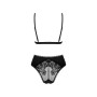 Эротическое боди Obsessive Maderris teddy XS/S