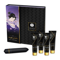 Набор возбуждающей косметики + вибопуля Shunga NAUGHTY GEISHA COLLECTION 31ML