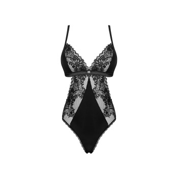 Кружевное боди Obsessive Maderris M/L Черное
