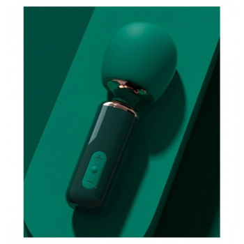 Мікрофон вібратор міні Qingnan No.5 Powerful Mini Wand Massager, зелений