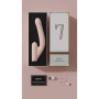 Бесконтактный вибратор-стимулятор c фрикциями Qingnan No.7 Thrusting with Suction Flesh Pink
