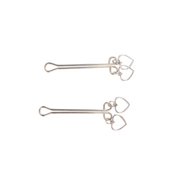 Зажимы на соски CHISA Fetish Fantasy Heart Nipple Clamps
