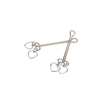 Зажимы на соски CHISA Fetish Fantasy Heart Nipple Clamps