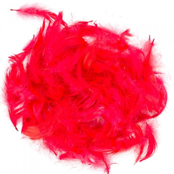 Декоративные перья Obsessive "Take me to bed!" bed feathers - Red