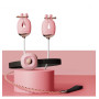 Зажимы для сосков с вибрацией Qingnan No.2 Vibrating Nipple Clamps Pink