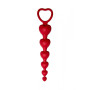 Анальний ланцюжок Loveshop RED 15.5 см