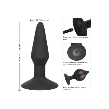 Анальная пробка средняя с накачкой Inflatable Plug California Exotic