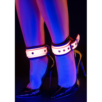 Поножі, що світяться в темряві Taboom Ankle Cuffs, рожеві