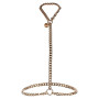 Портупея золотая TABOOM DONA Statement Harness из металла