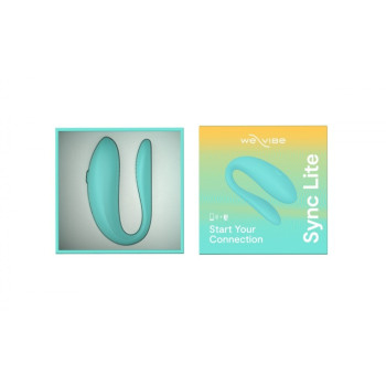 Інноваційний смарт-вібратор для пар Sync Lite We-Vibe, силіконовий, м'ятний