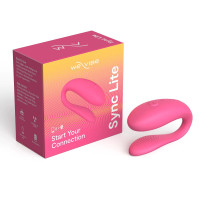 Інноваційний вібратор для пар We-Vibe Sync Lite, керований через програму - рожевий