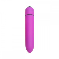 Вибропуля Easytoys, фиолетовая, 9 х 1.5 см