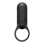 Эрекционное кольцо с вибрацией SVR Plus Tenga, силиконовое, черное, 9.7 х 3.8 см