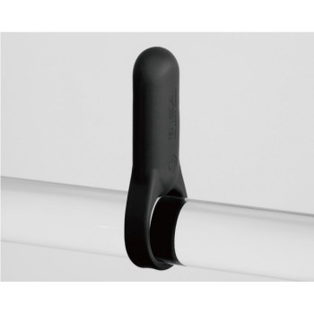 Эрекционное кольцо с вибрацией SVR Plus Tenga, силиконовое, черное, 9.7 х 3.8 см