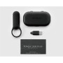 Эрекционное кольцо с вибрацией SVR Plus Tenga, силиконовое, черное, 9.7 х 3.8 см