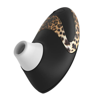 Вакуумный клиторальный стимулятор Womanizer Pro W-500 с леопардовым принтом