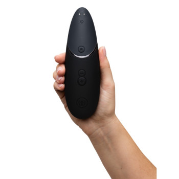 Вакуумный клиторальный стимулятор Womanizer Next Black, черный