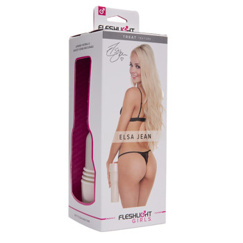 Мастурбатор попа в колбі Fleshlight Girls Elsa Jean Butt реалістичний з кібершкіри (Superskin)