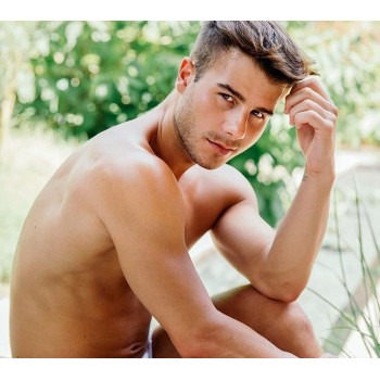 Мастурбатор попа в колбе, из киберкожи, Fleshjack boys Allen King Majestic, телесный