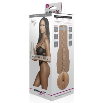 Мастурбатор анус у колбі Fleshlight реалістичний з кібершкіри (Superskin), бежевий