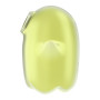 Вакуумный клиторальный вибратор с флуоресцентной поверхностью Satisfyer Glowing Ghost, желтый
