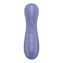 Вакуумный стимулятор клитора Satisfyer Pro 2 Generation 3 (в наборе две силикон. насадки), лиловый